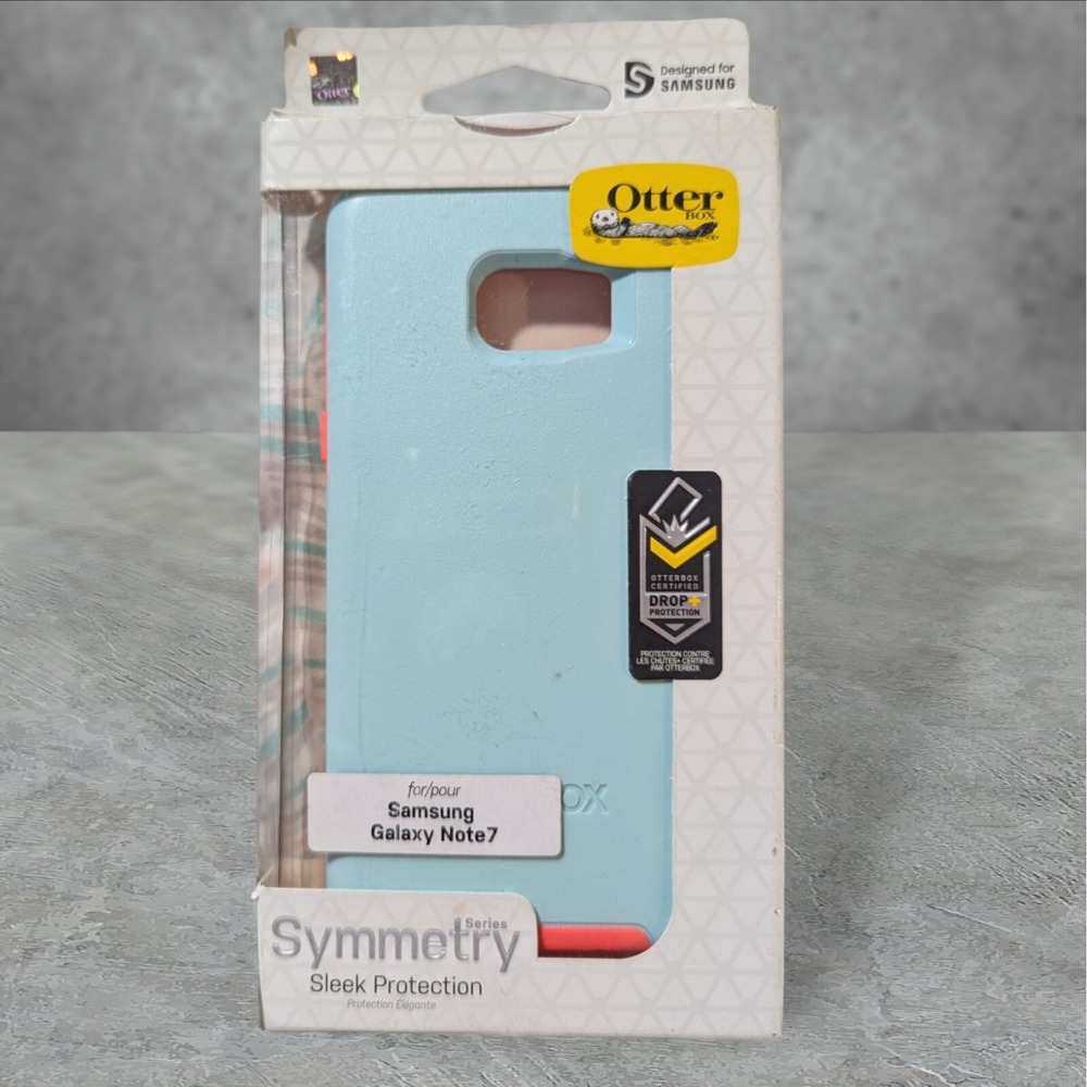 Y2. Otterbox Symmetry Series Samsung Galaxy Note7 In Mint Pink, Sleek Protection